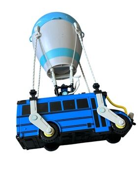 Fortnite Battle Bus 2018 Moose Fortnight Blue Balloon 14" Tall No Toys